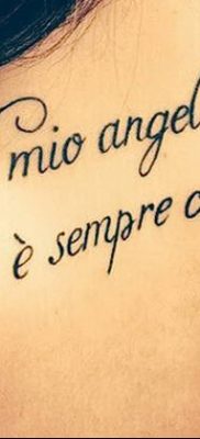 Fénykép a tetoválásról az angyalom mindig velem van 2018.09.10 -től №023 - az angyalom mindig -
