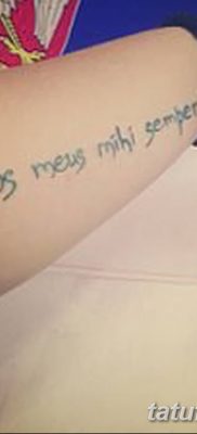 Fénykép a tetoválásról az angyalom mindig velem van 2018.09.10 -től №027 - az angyalom mindig -