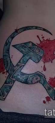 kalapács tetoválás fotó (jelentése) - példa egy érdekes tetoválási rajzra - 040