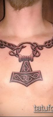 kalapács tetoválás fotó (érték) - példa egy érdekes tetoválási rajzra - 029