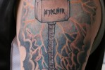 példa tetoválásra - Thor kalapácsa 