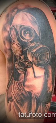 fotó egy apáca tetoválásról (jelentése) - példa egy érdekes tetoválási rajzra - 083