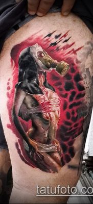 fotó egy apáca tetoválásról (jelentése) - példa egy érdekes tetoválási tervre - 030