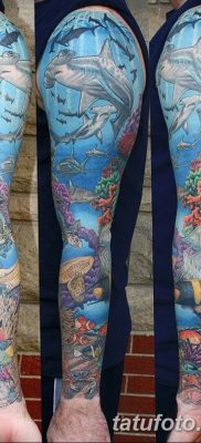 fotó tetoválás tenger 2018.03.27. №027 - tenger tetoválása -