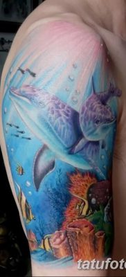 fotó tetoválás tenger 2018.03.27. №094 - tenger tetoválása -