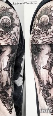 fotó a tengeri tetoválásról, kelt 03/03/2018 №096 - tetoválás tenger -