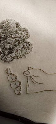 foto af is tatovering dateret 04/17/2018 №167 - is tatovering -