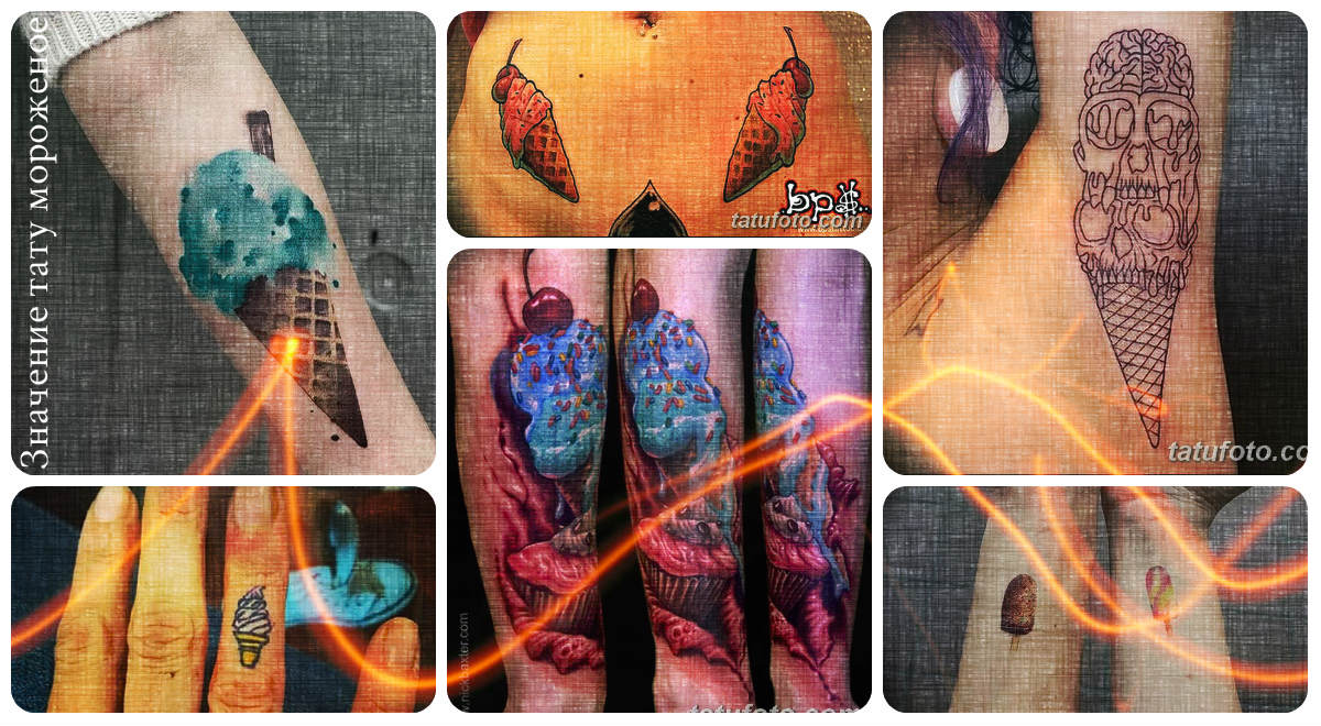 Betydningen af is -tatoveringen - en samling af fotomuligheder til tegninger af færdige tatoveringer