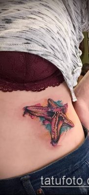 Fotografija tetovaže morske zvijezde (značenje) - primjer crteža - 037