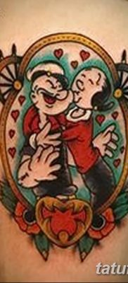 Fototegning Tatovering sømand Papay fra 10.08.2018 №001 - Tatoveringer sømand Papay -