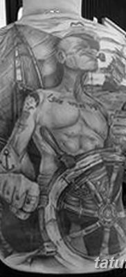 Fototegning Tatovering sømand Papay fra 10.08.2018 №007 - Tatoveringer sømand Papay -