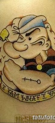 Fototegning Tatovering sømand Papay fra 10.08.2018 №014 - Tatoveringer sømand Papay -