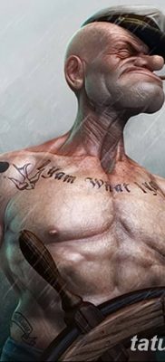 Fototegning Tatovering sømand Papay fra 10.08.2018 №017 - Tatoveringer sømand Papay -