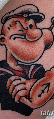 Fototegning Tatovering sømand Papay fra 10.08.2018 №021 - Tatoveringer sømand Papay -