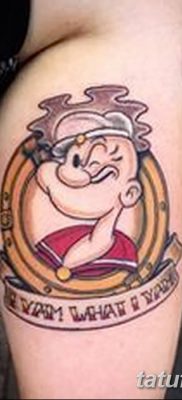 Fototegning Tatovering sømand Papay fra 10.08.2018 №022 - Tatoveringer sømand Papay -