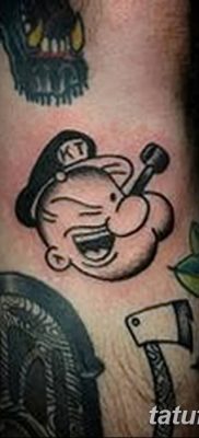 Fototegning Tatovering sømand Papay fra 10.08.2018 №025 - Tatoveringer sømand Papay -