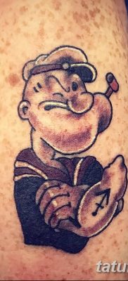 Fototegning Tatovering sømand Papay fra 10.08.2018 №030 - Tatoveringer sømand Papay -