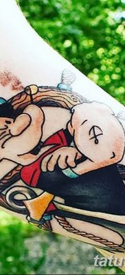 Fototegning Tatovering sømand Papay fra 10.08.2018 №031 - Tatoveringer sømand Papay -