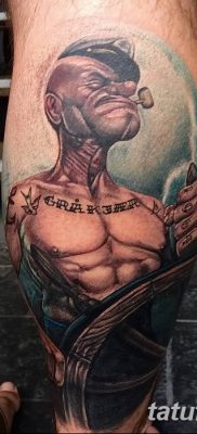 Fototegning Tatovering sømand Papay fra 10.08.2018 №033 - Tatoveringer sømand Papay -