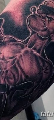 Fototegning Tatovering sømand Papay fra 10.08.2018 №040 - Tatoveringer sømand Papay -