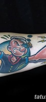 Fototegning Tatovering sømand Papay fra 10.08.2018 №042 - Tatoveringer sømand Papay -