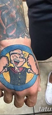 Fototegning Tatovering sømand Papay fra 10.08.2018 №044 - Tatoveringer sømand Papay -