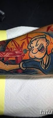 Fototegning Tatovering sømand Papay fra 10.08.2018 №047 - Tatoveringer sømand Papay -