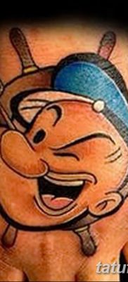 Fototegning Tatovering sømand Papay fra 10.08.2018 №048 - Tatoveringer sømand Papay -