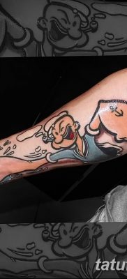 Fototegning Tatovering sømand Papay fra 10.08.2018 №051 - Tatoveringer sømand Papay -