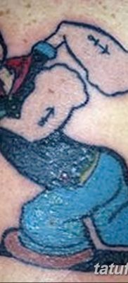 Fototegning Tatovering sømand Papay fra 10.08.2018 №055 - Tatoveringer sømand Papay -