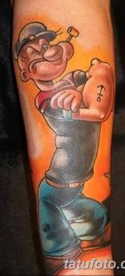 Fototegning Tatovering sømand Papay fra 10.08.2018 №057 - Tatoveringer sømand Papay -