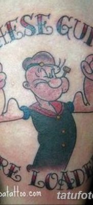 Fototegning Tatovering sømand Papay fra 10.08.2018 №058 - Tatoveringer sømand Papay -