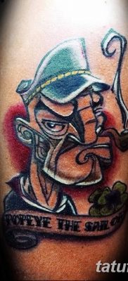 Fototegning Tatovering sømand Papay fra 10.08.2018 №060 - Tatoveringer sømand Papay -