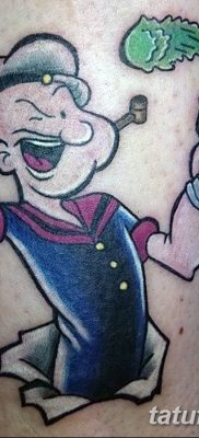 Fototegning Tatovering sømand Papay fra 10.08.2018 №072 - Tatoveringer sømand Papay -