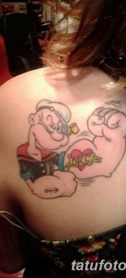 Fototegning Tatovering sømand Papay fra 10.08.2018 №074 - Tatoveringer sømand Papay -