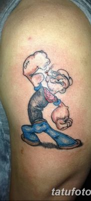 Fototegning Tatovering sømand Papay fra 10.08.2018 №079 - Tatoveringer sømand Papay -