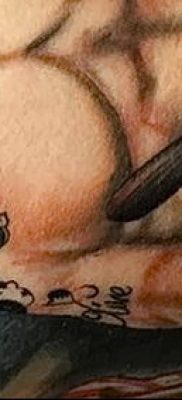 Fototegning Tatovering sømand Papay fra 10.08.2018 №085 - Tatoveringer sømand Papay -