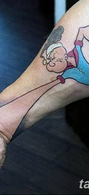 Fototegning Tatovering sømand Papay fra 10.08.2018 №086 - Tatoveringer sømand Papay -