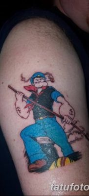 Fototegning Tatovering sømand Papay fra 10.08.2018 №089 - Tatoveringer sømand Papay -