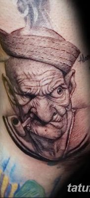 Fototegning Tattoo sailor Papay fra 08/10/2018 №090 - Tattoos sailor Papay -