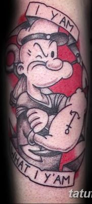 Fototegning Tatovering sømand Papay fra 10.08.2018 №091 - Tatoveringer sømand Papay -