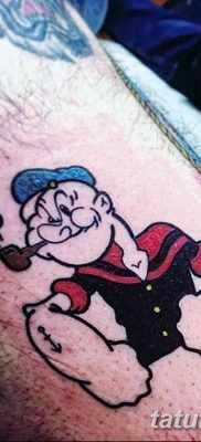 Fototegning Tatovering sømand Papay fra 10.08.2018 №094 - Tatoveringer sømand Papay -