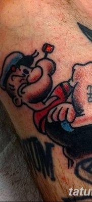 Fototegning Tatovering sømand Papay fra 10.08.2018 №095 - Tatoveringer sømand Papay -