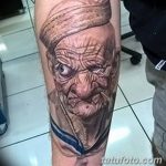 Fototegning Tatovering sømand Papay fra 10.08.2018 №036 - Tatoveringer sømand Papay -