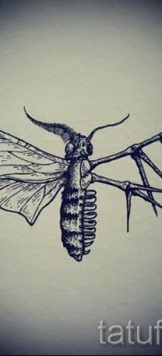 fotó lepke tetoválásról a moly tetoválás jelentéséről szóló cikkhez - tatufoto.ru - 42