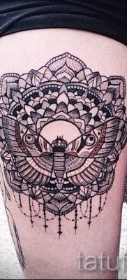 fotó lepke tetoválásról a moly tetoválás jelentését bemutató cikkhez - tatufoto.ru - 12