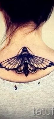 fotó lepke tetoválásról a moly tetoválás jelentését bemutató cikkhez - tatufoto.ru - 10