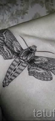 fotó lepke tetoválásról a moly tetoválás jelentéséről szóló cikkhez - tatufoto.ru - 6