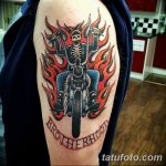 Fotó a motorkerékpár tetoválásról 2018.10.27. №017 - motorkerékpár tetoválás fotó -