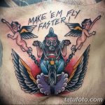 Fotó a motorkerékpár tetoválásról 2018.10.27. №020 - motorkerékpár tetoválás fotó -